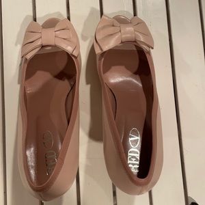 RED Valentino leather heels 7.5